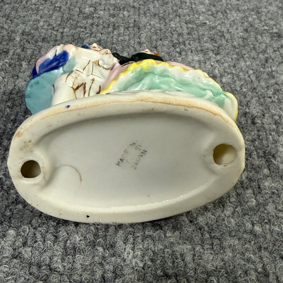 Vintage Victorian Couple Figurine Porcelain Made in Japan Home Decor - Picture 7 of 8